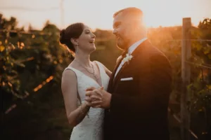 Miranda and Michael at Villa Bellezza