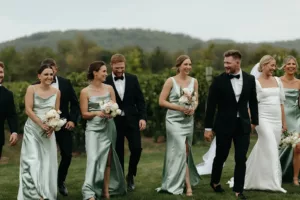 Eliza and Jared at Villa Bellezza