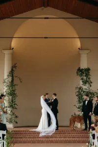 Eliza and Jared at Villa Bellezza