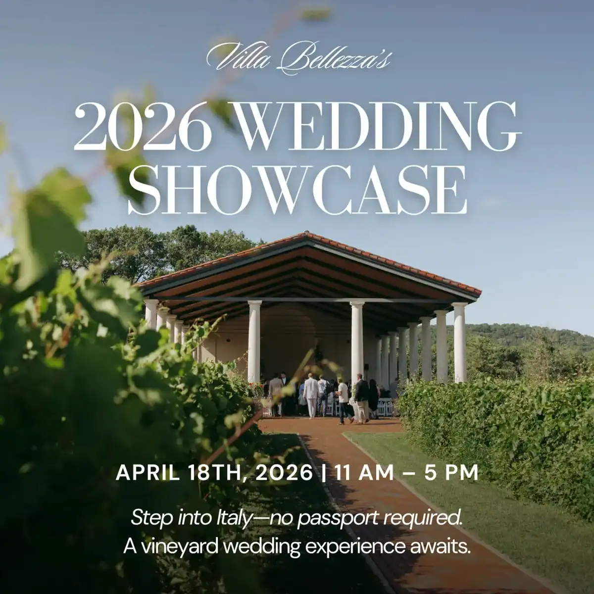 Villa Bellezza April Wedding Showcase